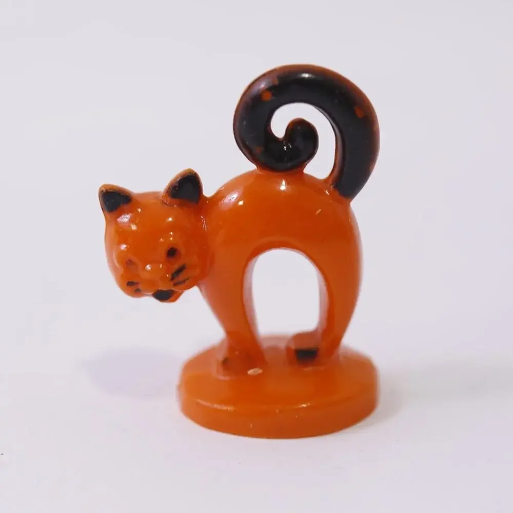Orange Cat, Halloween, Cake Topper, Cake Decoration, Baking, ~ 251107-WH 1395